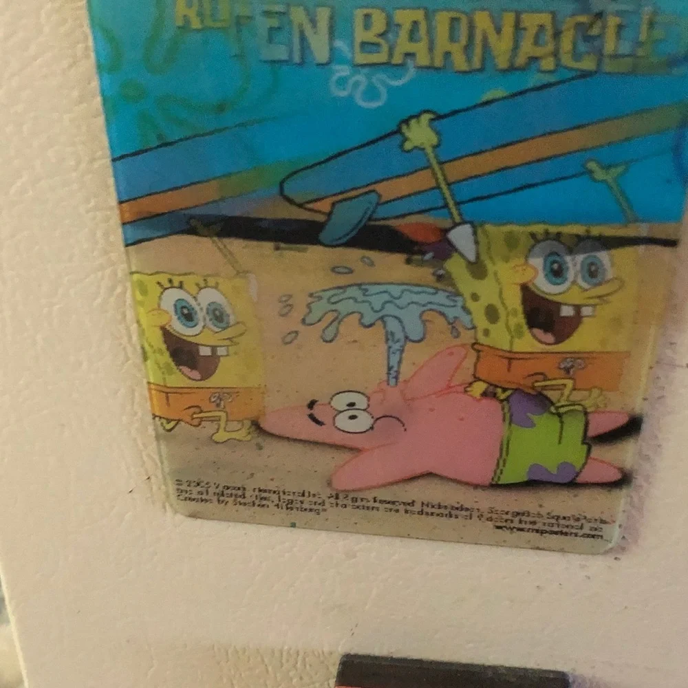 SpongeBob & Patrick Beach Wall Decor - Yellow, Pink